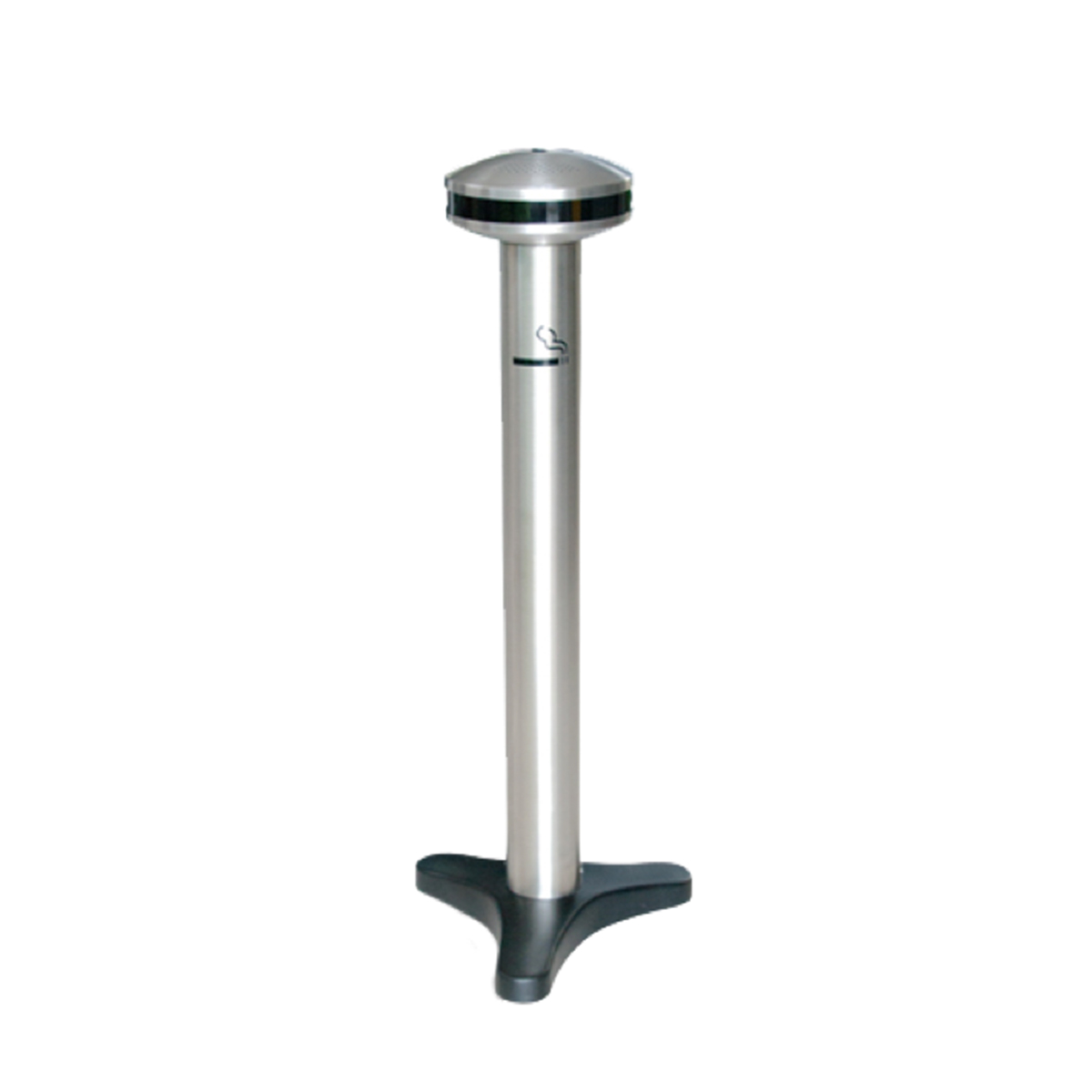 Cenicero Tipo Poste de Acero Inoxidable para Exterior – Uso Urbano e Institucional