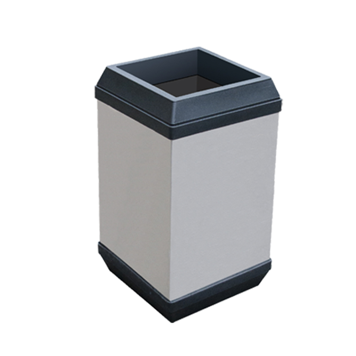 Cubo de Basura con Tapa Aro | Acero Inoxidable 26 Litros