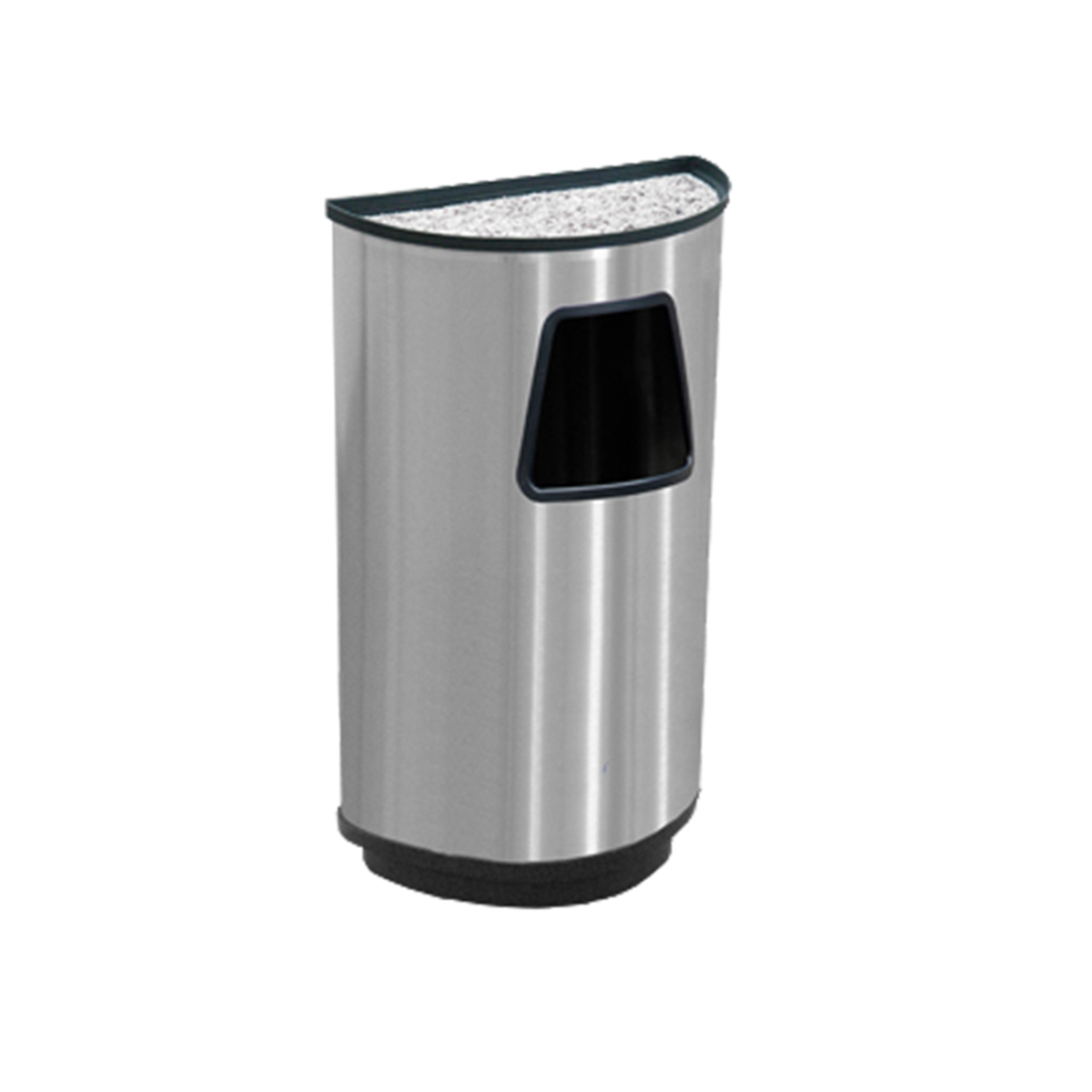 Cenicero Papelero Medio Punto de Acero Inoxidable – 40 y 50 Litros