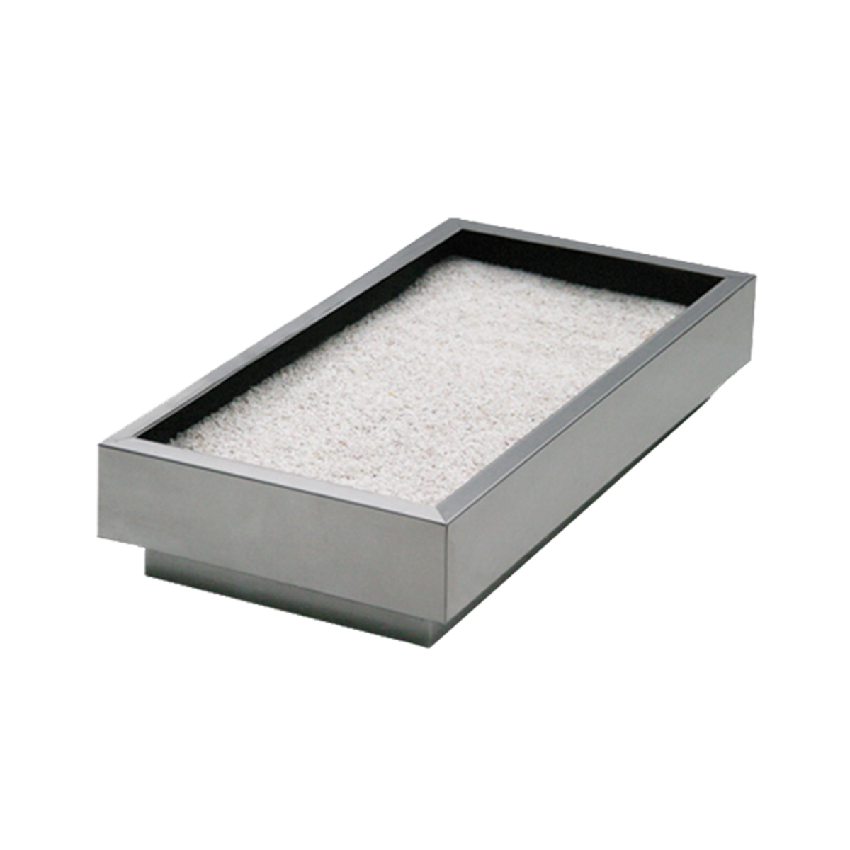 Cenicero de Piso de Acero Inoxidable con Arena – Uso Exterior e Institucional