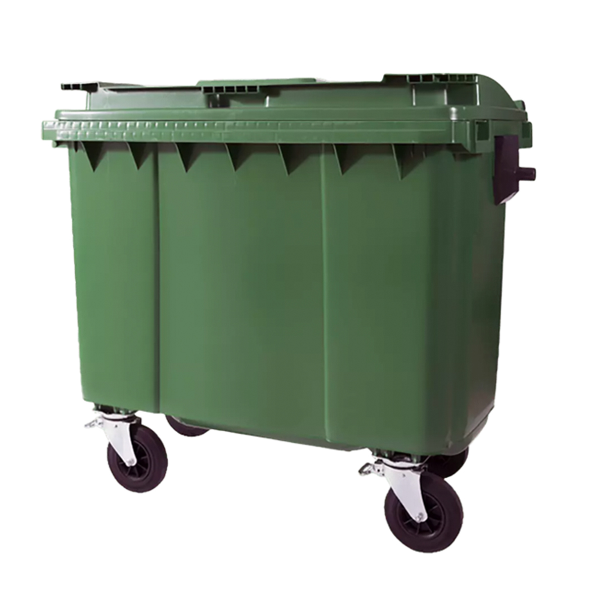 CONTENEDOR DE BASURA INDUSTRIAL 660 L RESISTENTE, DURABLE Y PROFESIONAL