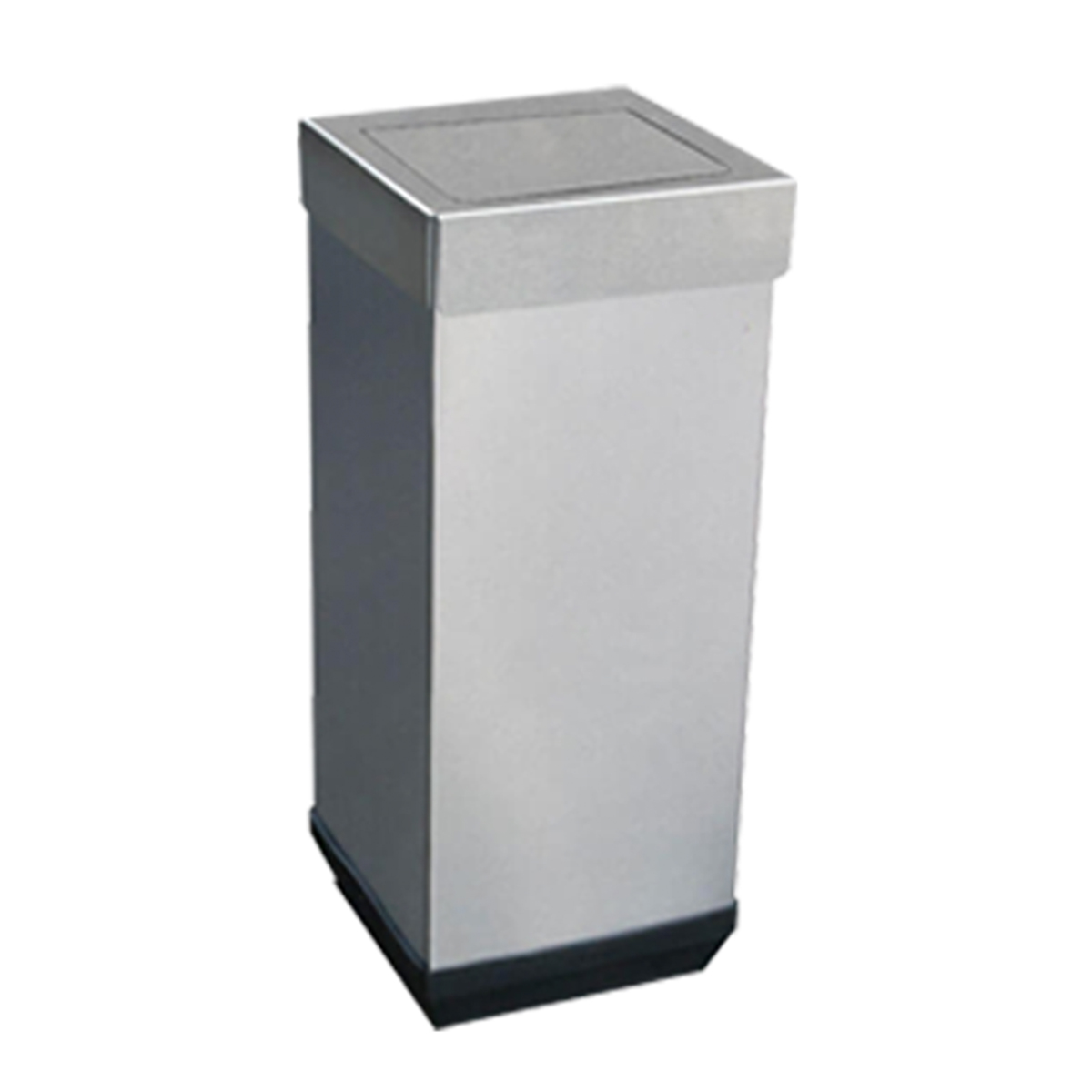 Bote de Basura Cubo con Tapa Balancín de Acero Inoxidable – 43 Litros