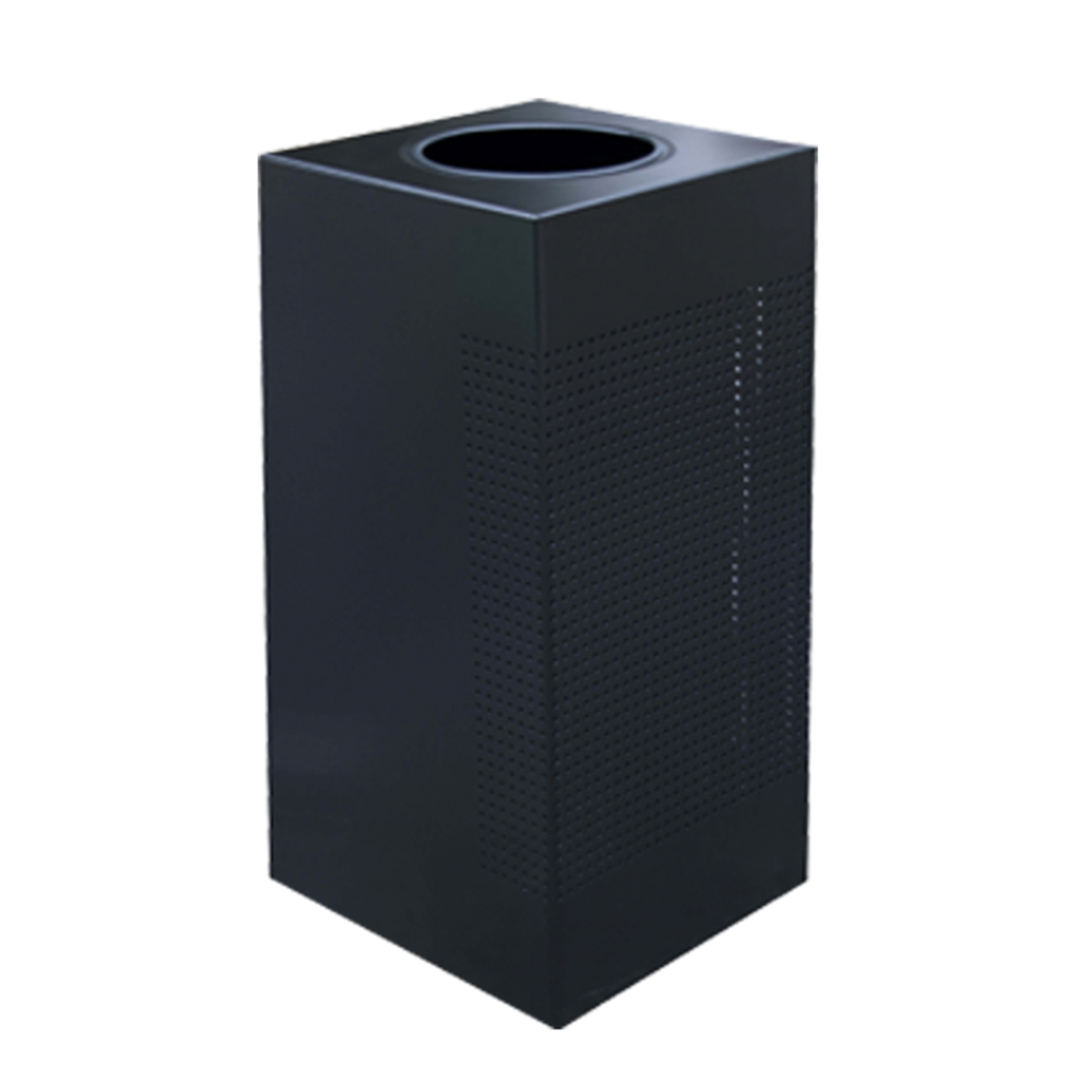 Bote de Basura Cubo con Tapa Aro y Cuerpo Perforado – 114 Litros