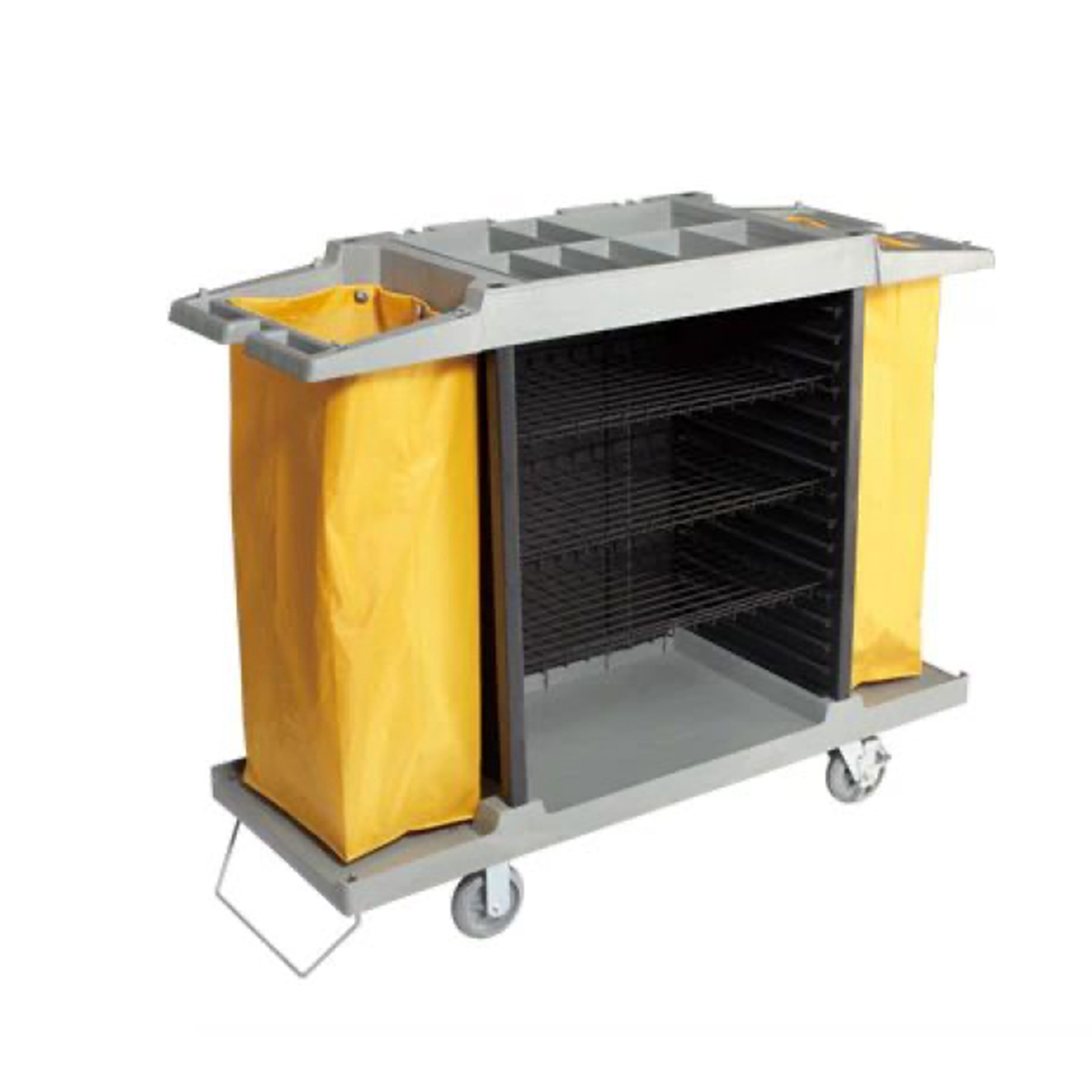 Carro Hotelero Doble Bolsa para Limpieza Profesional – Uso Institucional