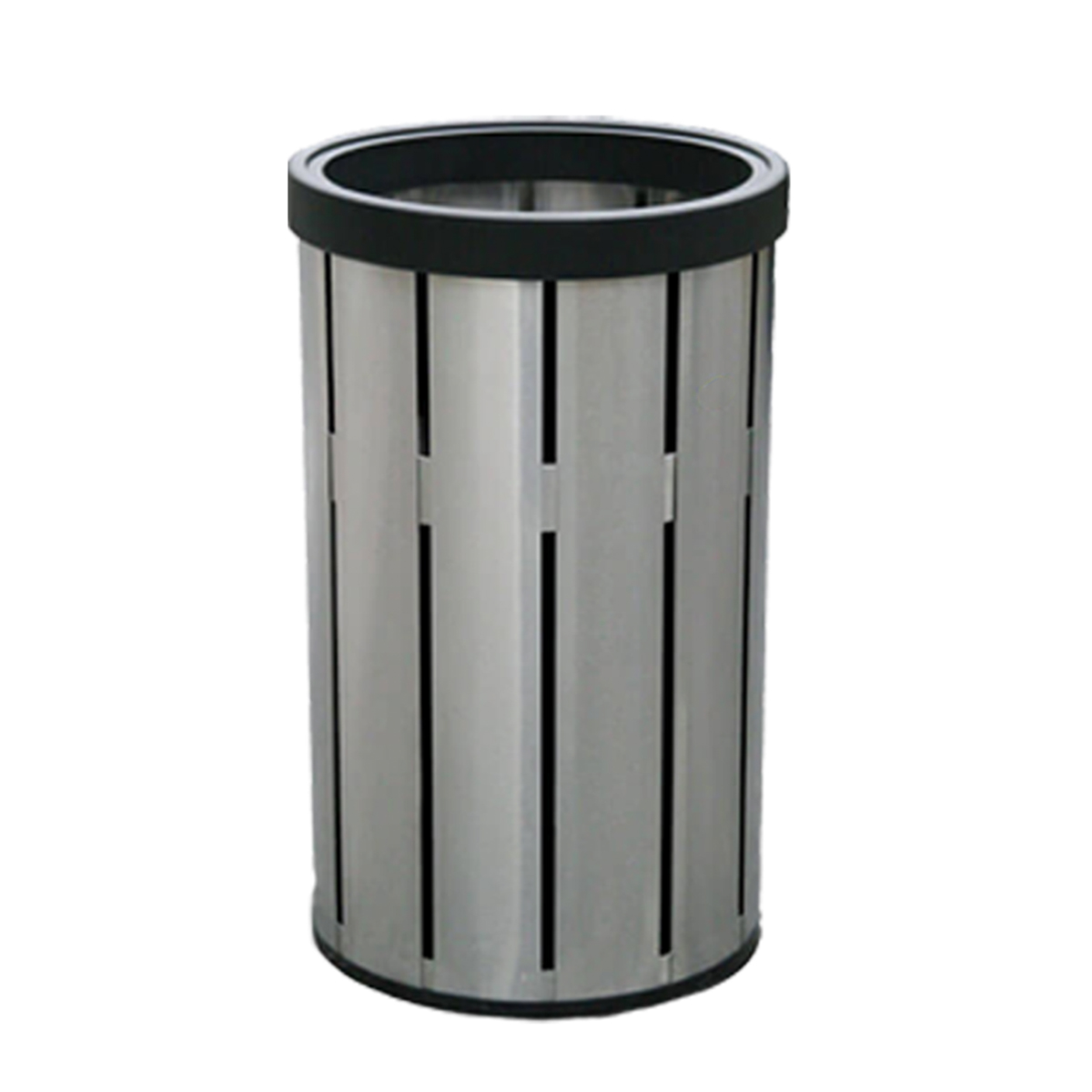 Bote de Basura Jumbo Integrado de Acero Inoxidable – 150 Litros