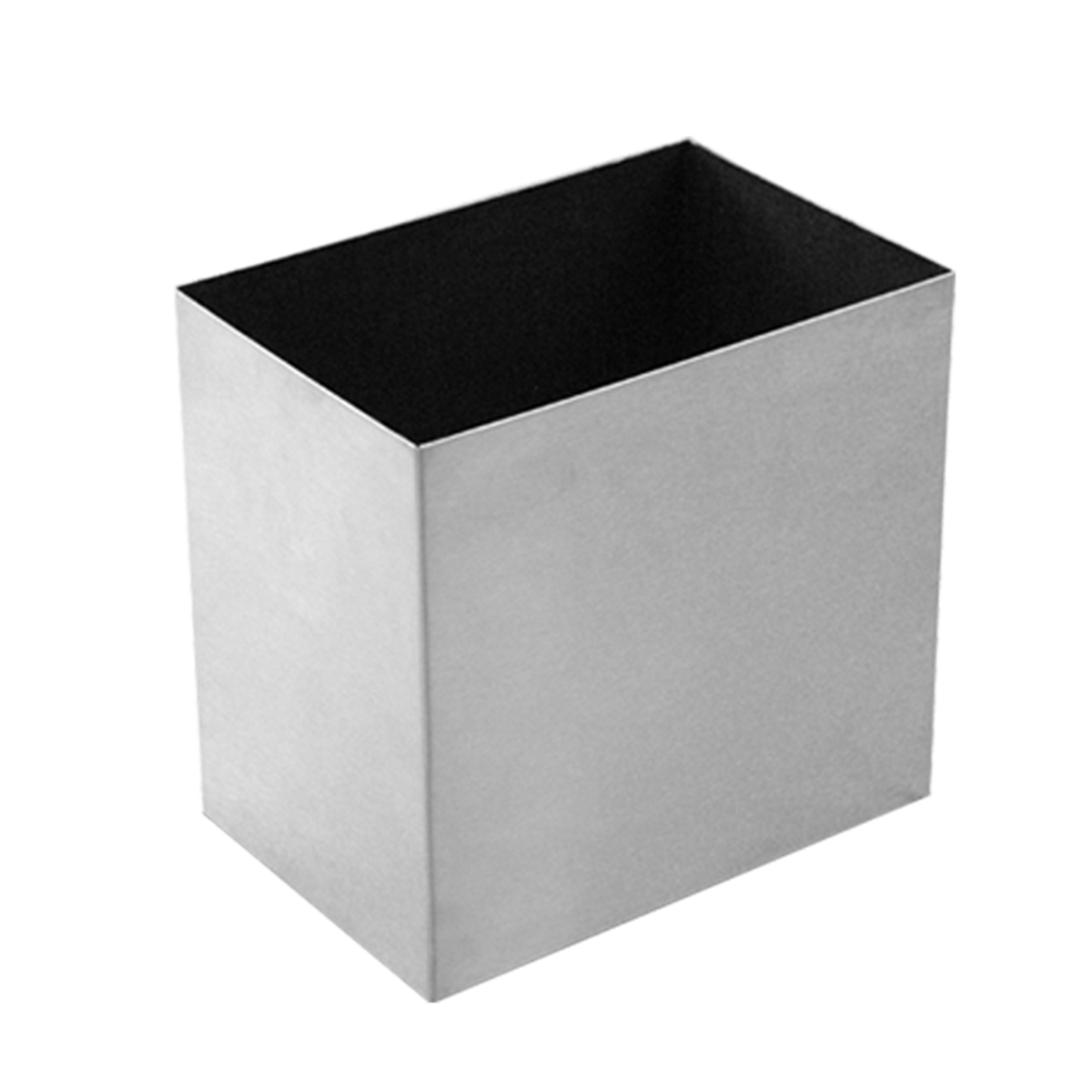 Cubo Papelero de Acero Inoxidable para Oficina | 17 Litros