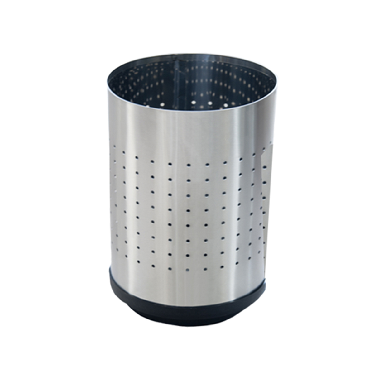 Cesto Papelero Punzonado de Acero Inoxidable | 15 y 18 Litros