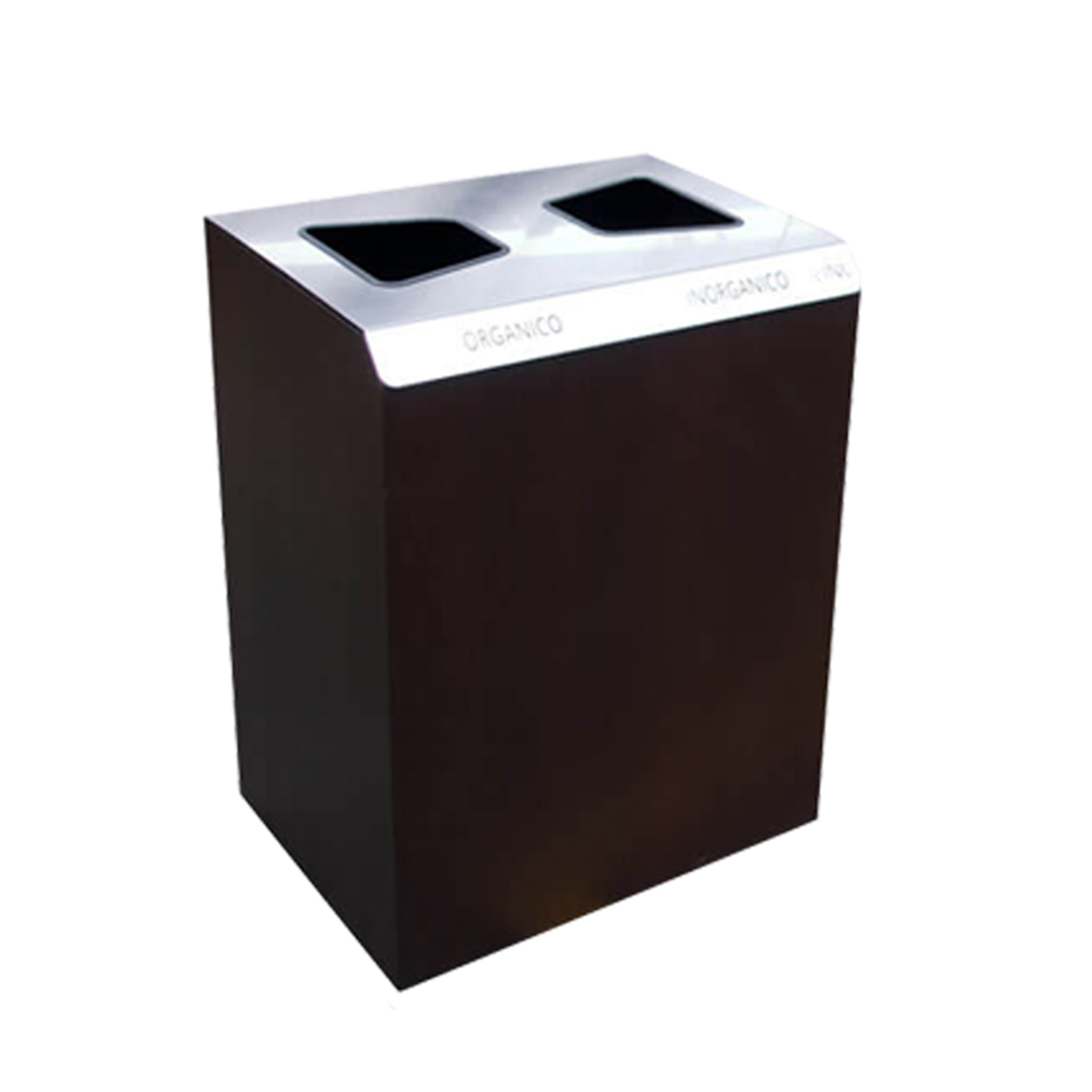 Basurero Office A de Madera con Separación de Residuos – Diseño Corporativo