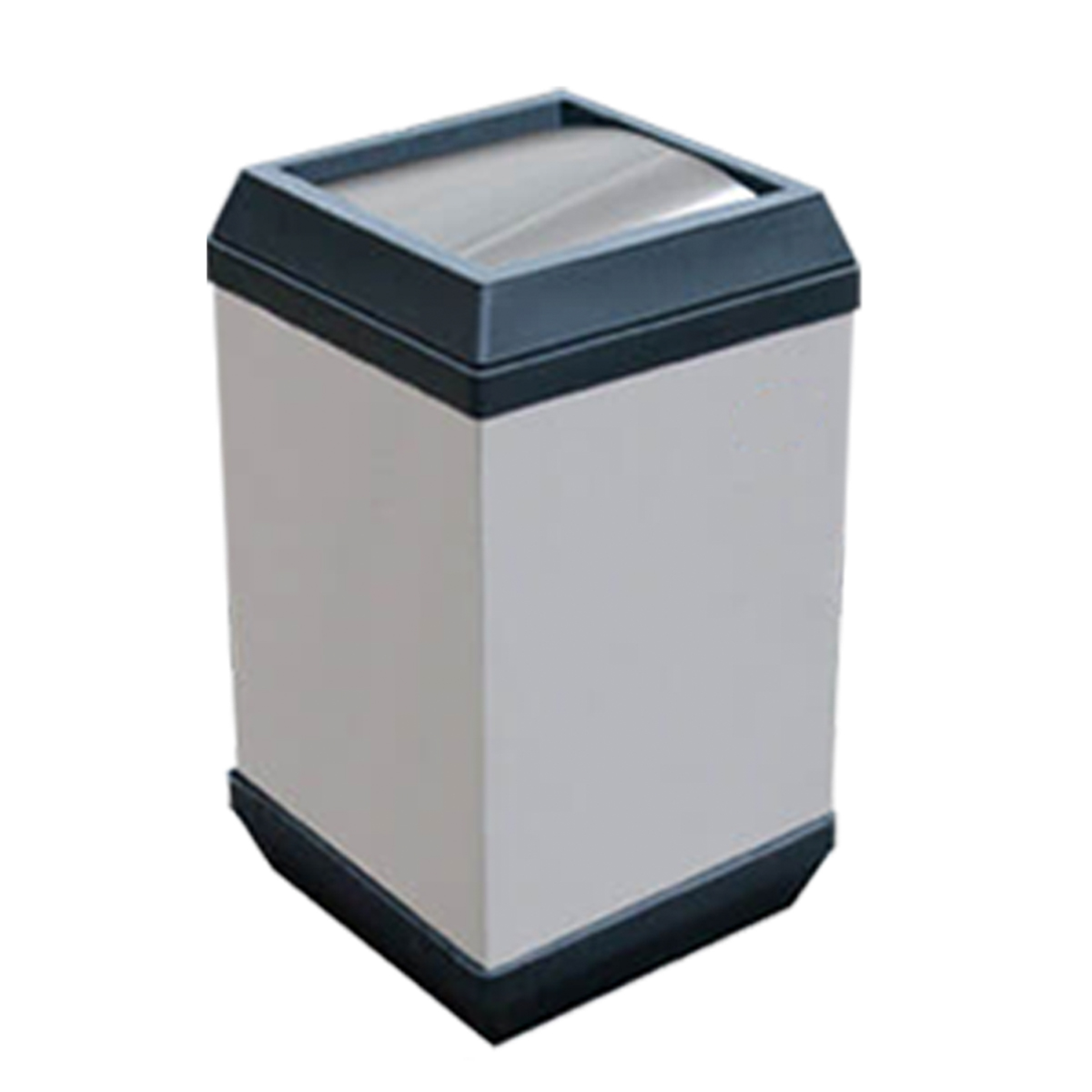 Cubo de Basura con Tapa Balancín | Acero Inoxidable 26 Litros